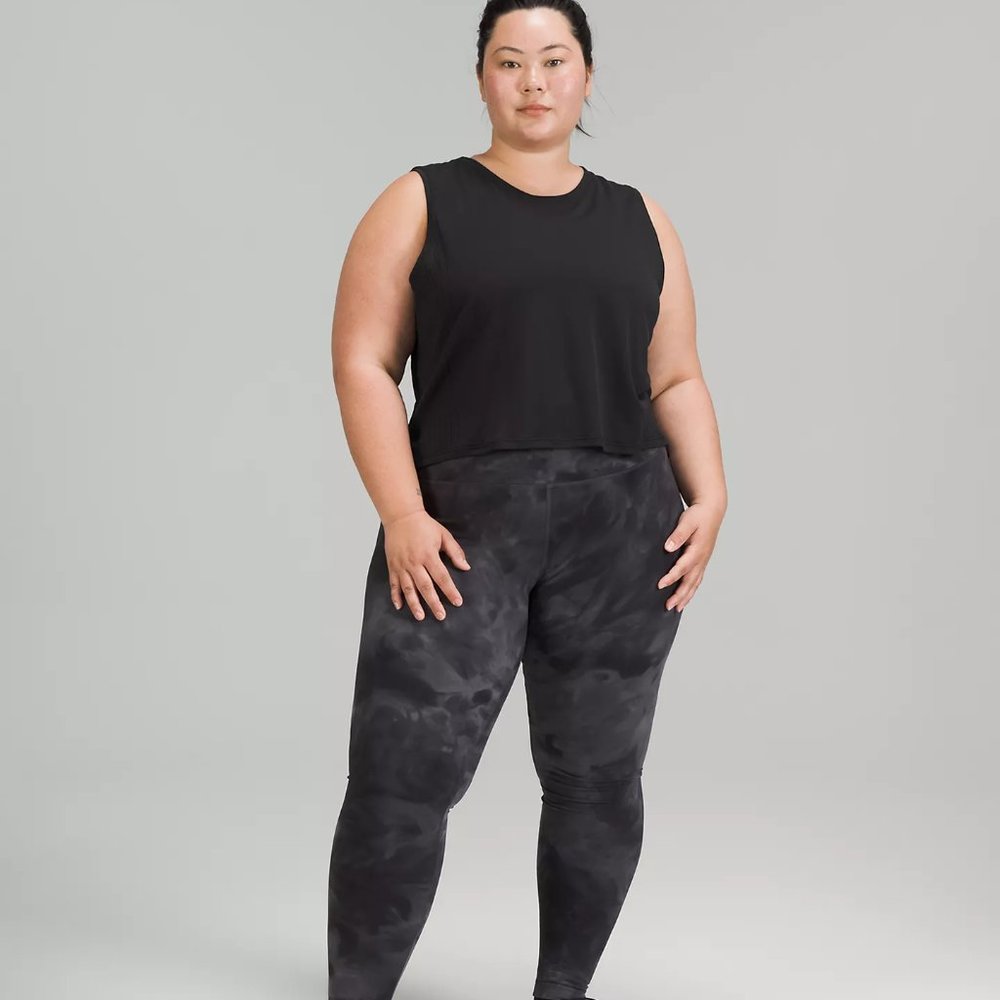 Lululemon Black Train to Be Tank Top